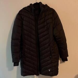 Spyder Black Puffer Jacket
